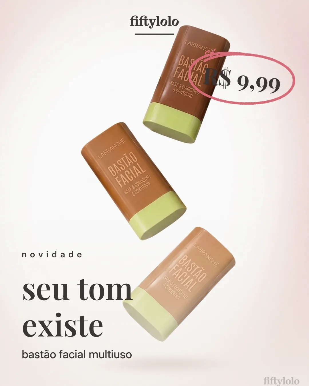 Bastão facial, slide 1