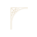 Arc du bâtiment, doré fin