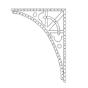 Arc du bâtiment, noir