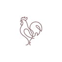 Coq, bordeaux